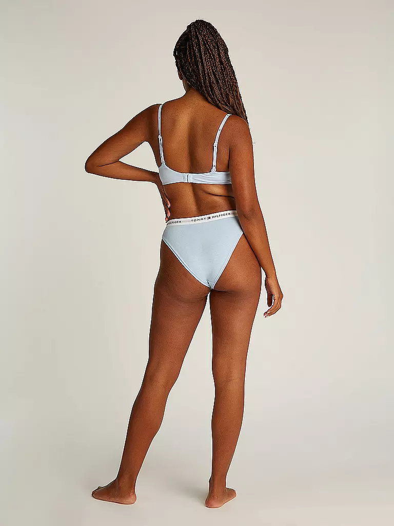 TOMMY HILFIGER | Slip confezione da 3 viola | Blu chiaro