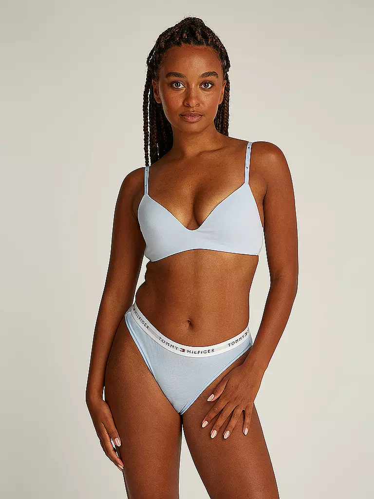 TOMMY HILFIGER | Slip confezione da 3 viola | Blu chiaro