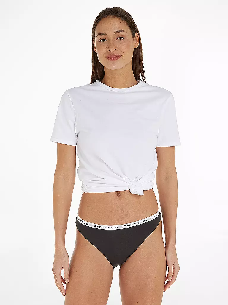 TOMMY HILFIGER | Slip confezione da 3 | Nero