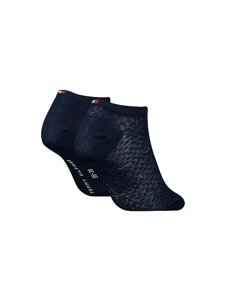 TOMMY HILFIGER | Sneaker Socken 2er Pkg navy | Blu scuro
