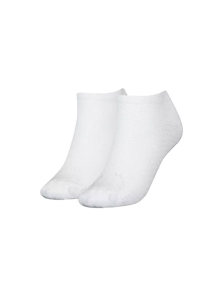 TOMMY HILFIGER | Sneaker Socken 2er Pkg white | Bianco