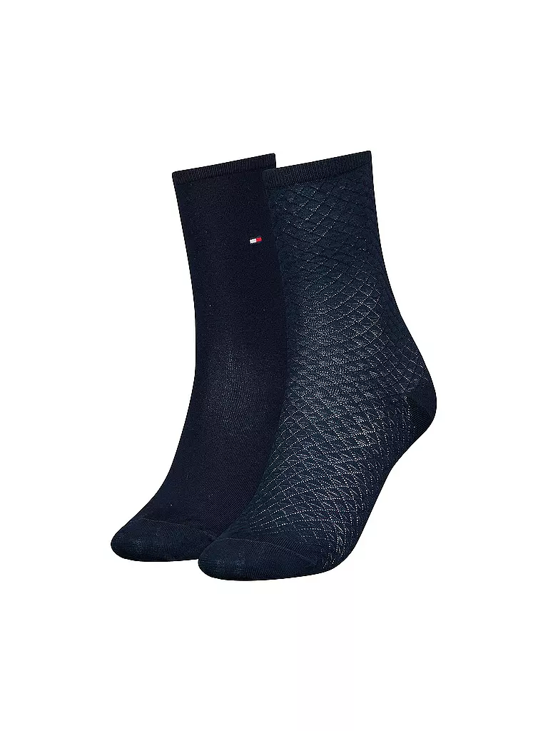 TOMMY HILFIGER | Socken 2-er Pkg. navy | Blu scuro