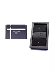 TOMMY HILFIGER | Socken Geschenkbox 3er Pkg black | Nero