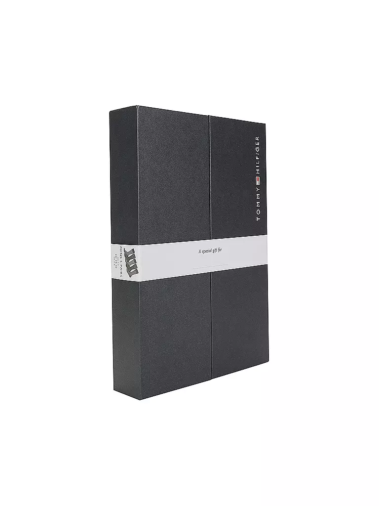 TOMMY HILFIGER | Socken Geschenkbox 5er Pkg black | Nero