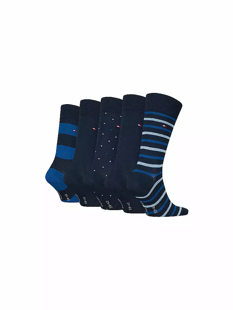 TOMMY HILFIGER | Socken Geschenkbox 5er Pkg. navy | Blu scuro