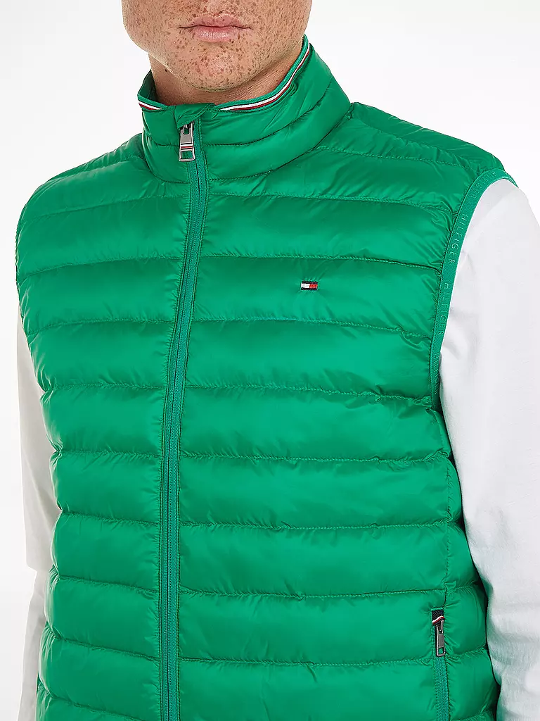 TOMMY HILFIGER | Steppgilet  | Verde