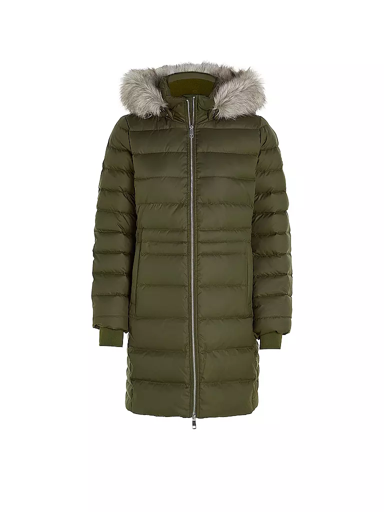 TOMMY HILFIGER | Steppmantel | Oliva