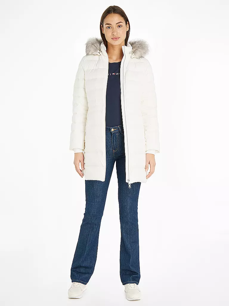 TOMMY HILFIGER | Steppmantel | Bianco