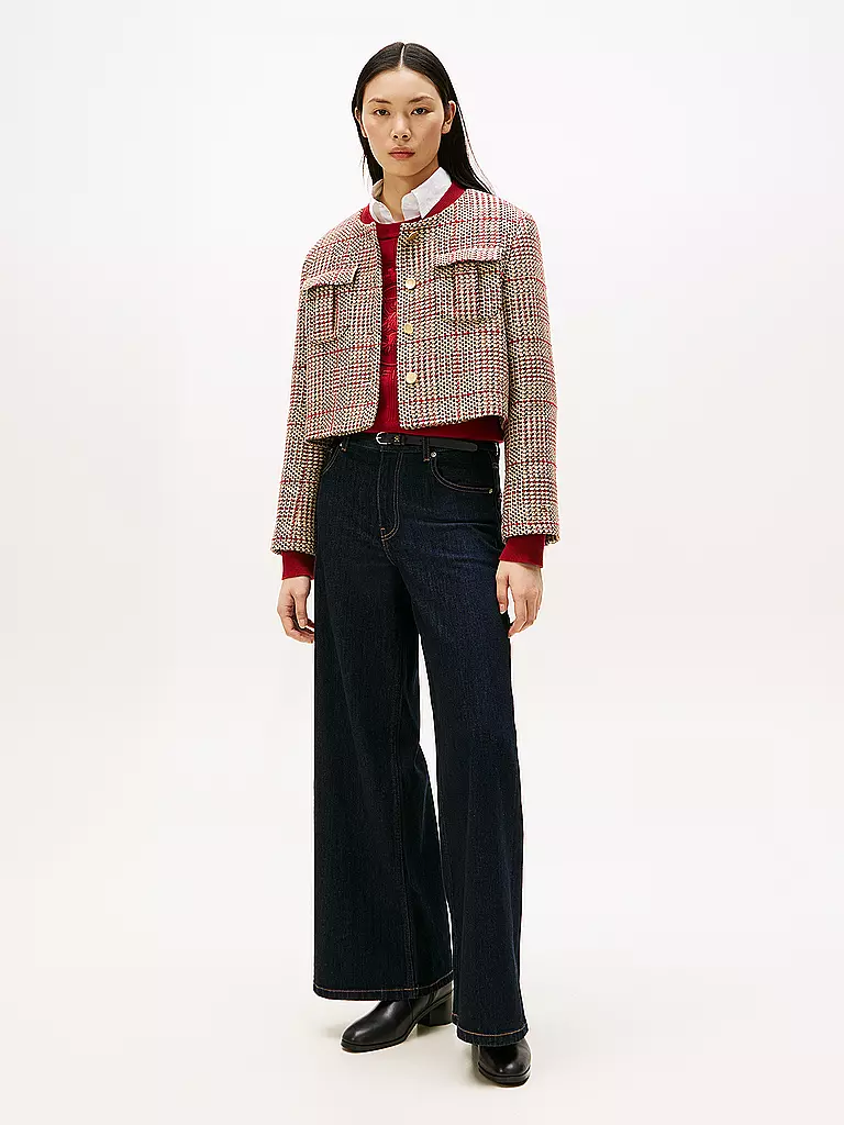 TOMMY HILFIGER | Stiefelette TH STRETCH | Nero