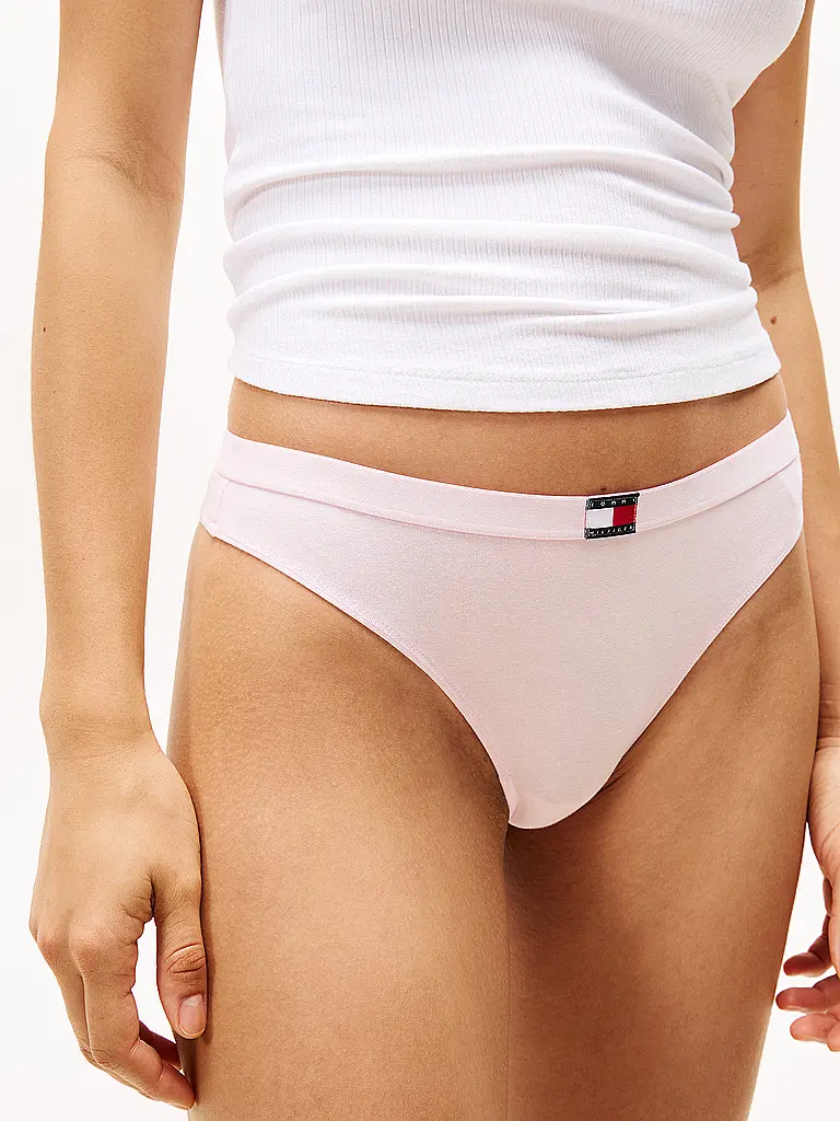 TOMMY HILFIGER | String, confezione da 5, rosso scuro | 