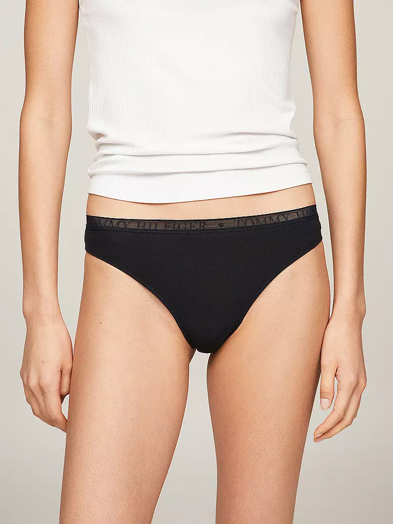 TOMMY HILFIGER | String confezione da 3 arancione | Nero