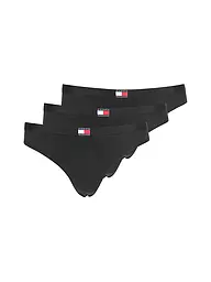 TOMMY HILFIGER | String confezione da 3 nero | Nero