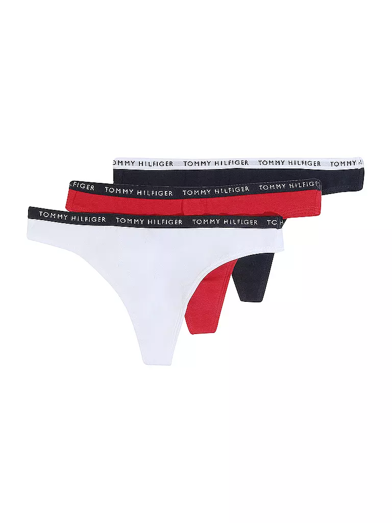 TOMMY HILFIGER | String confezione da 3 | Bianco
