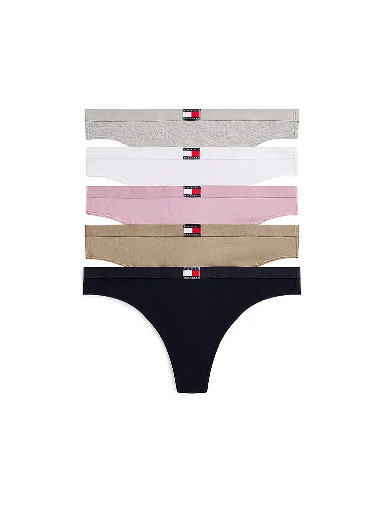 TOMMY HILFIGER | String confezione da 5 multi | Multicolore