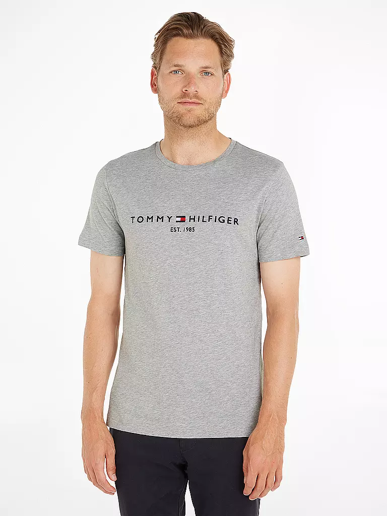 TOMMY HILFIGER | T-shirt "Core Basic" | Grigio