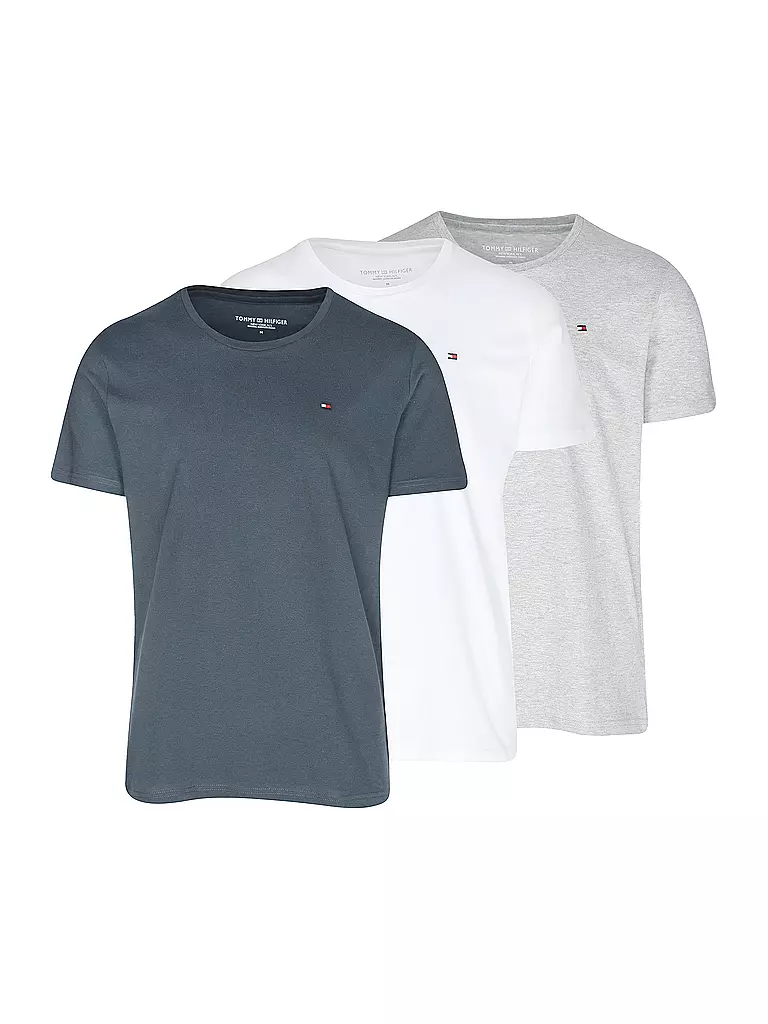 TOMMY HILFIGER | T-Shirt 3er Pkg | Blu