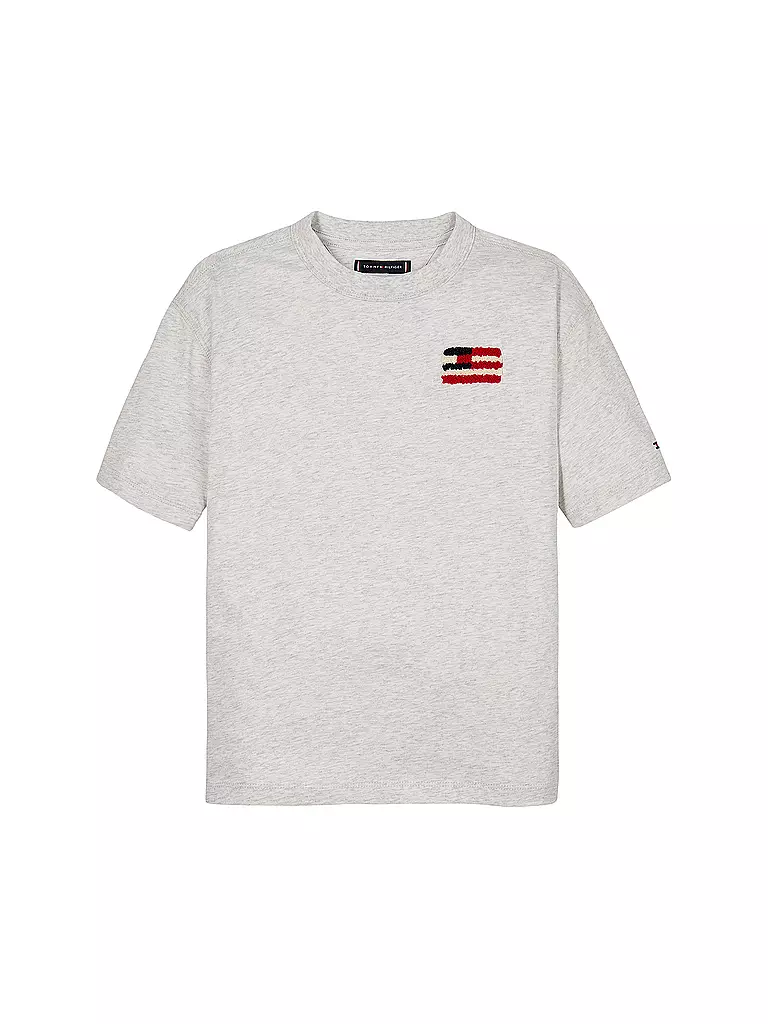 TOMMY HILFIGER | T-shirt da ragazzo | Grigio chiaro