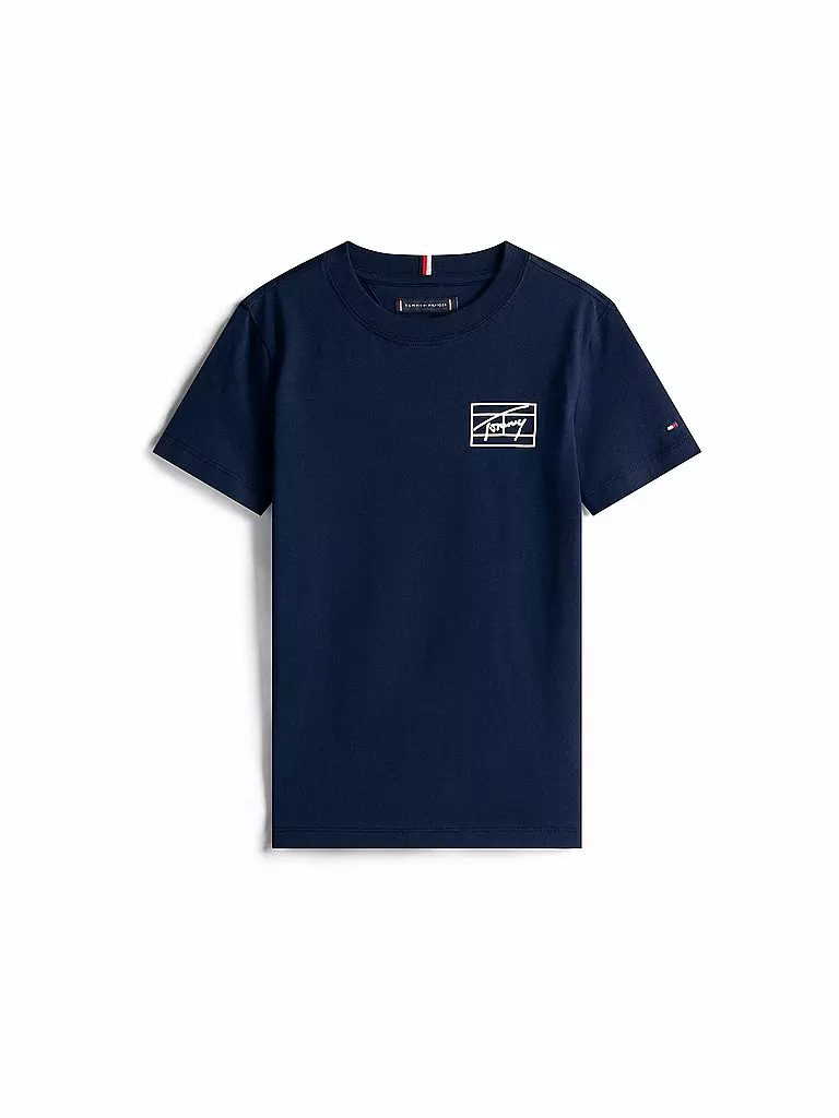 TOMMY HILFIGER | T-shirt da ragazzo | Blu scuro