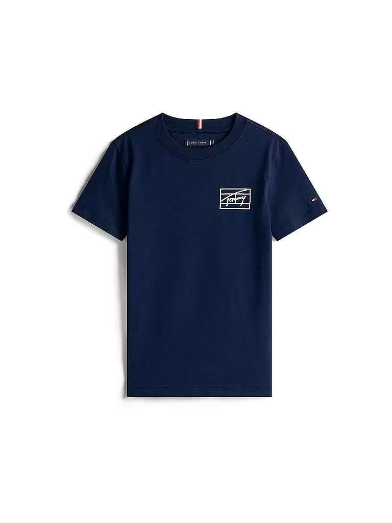 TOMMY HILFIGER | T-shirt da ragazzo | Blu scuro