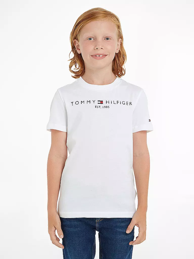 TOMMY HILFIGER | T-shirt da ragazzo | Bianco