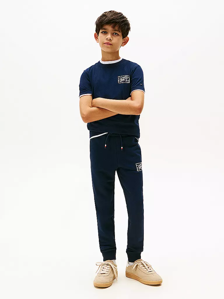 TOMMY HILFIGER | T-shirt da ragazzo | Blu scuro
