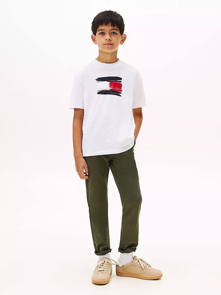 TOMMY HILFIGER | T-shirt da ragazzo | Bianco