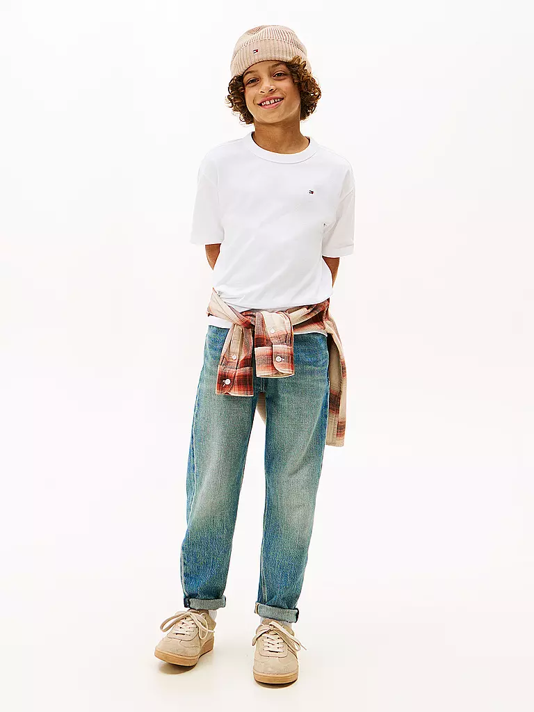 TOMMY HILFIGER | T-shirt da ragazzo | Bianco