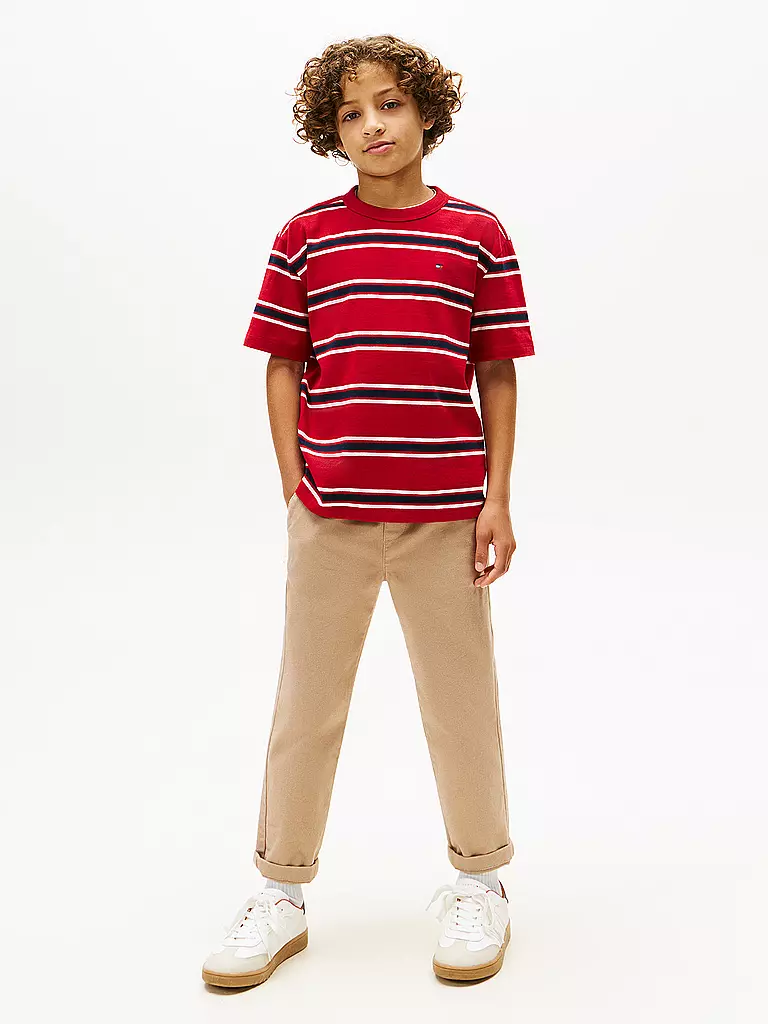 TOMMY HILFIGER | T-shirt da ragazzo | Rosso