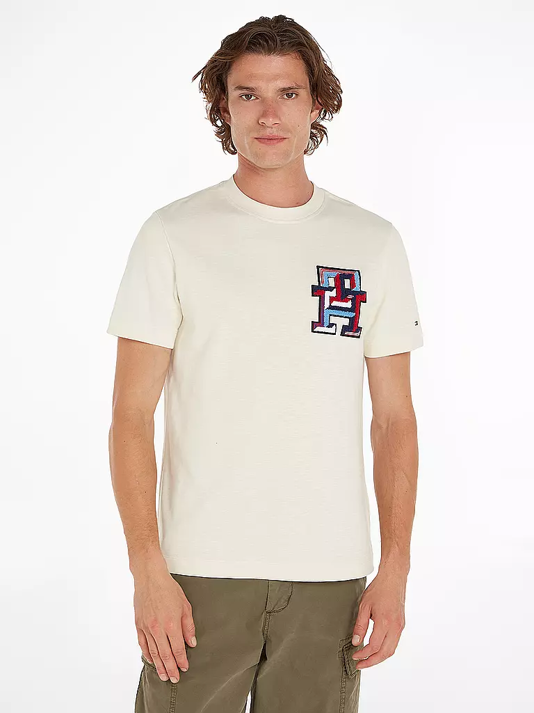 TOMMY HILFIGER | T-Shirt Slim Fit | Beige