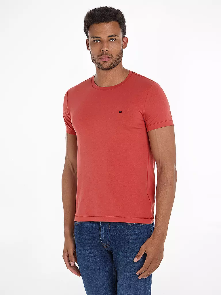 TOMMY HILFIGER | T-Shirt Slim Fit | Rosso