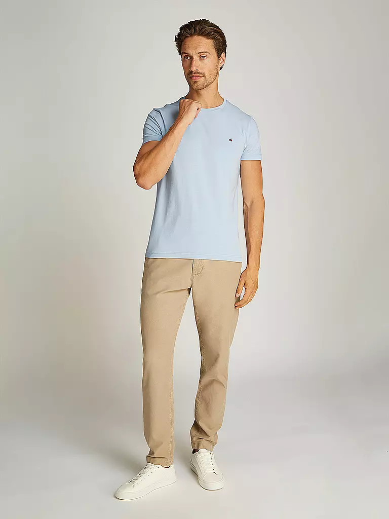 TOMMY HILFIGER | T-shirt slim fit | Blu chiaro