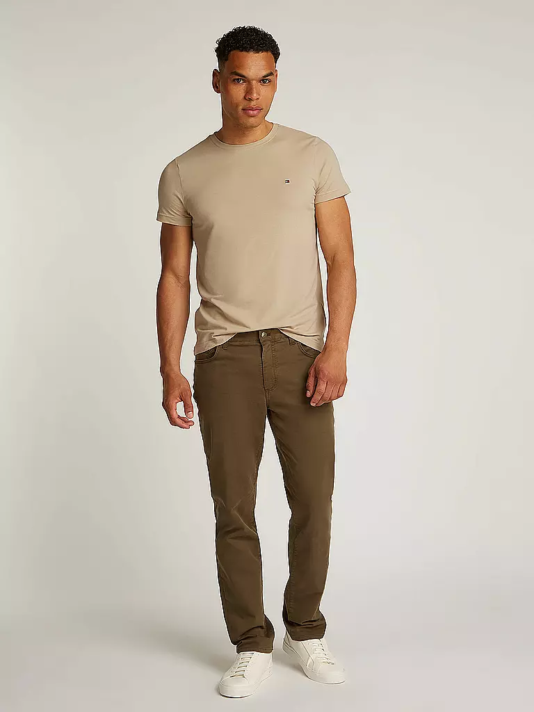 TOMMY HILFIGER | T-shirt slim fit | Oliva