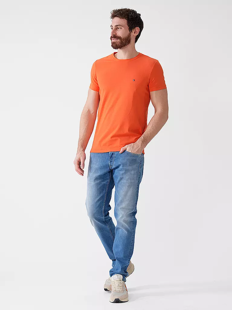 TOMMY HILFIGER | T-shirt slim fit | Arancione