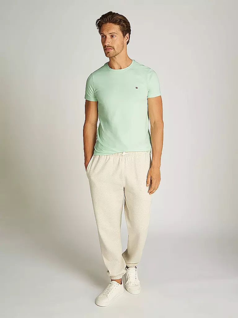 TOMMY HILFIGER | T-shirt slim fit | Verde chiaro