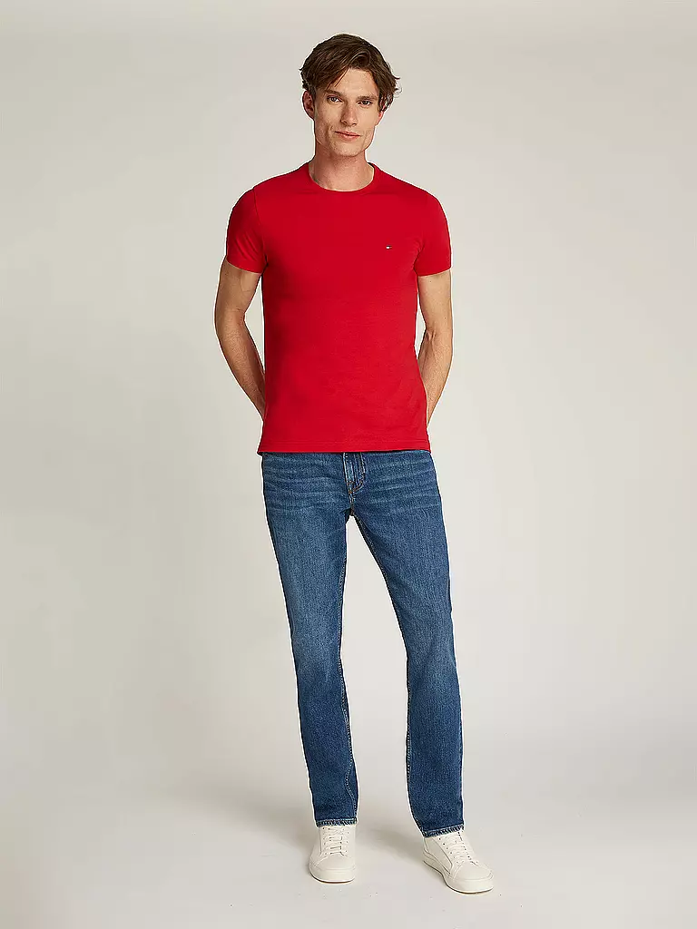 TOMMY HILFIGER | T-shirt slim fit | Rosso