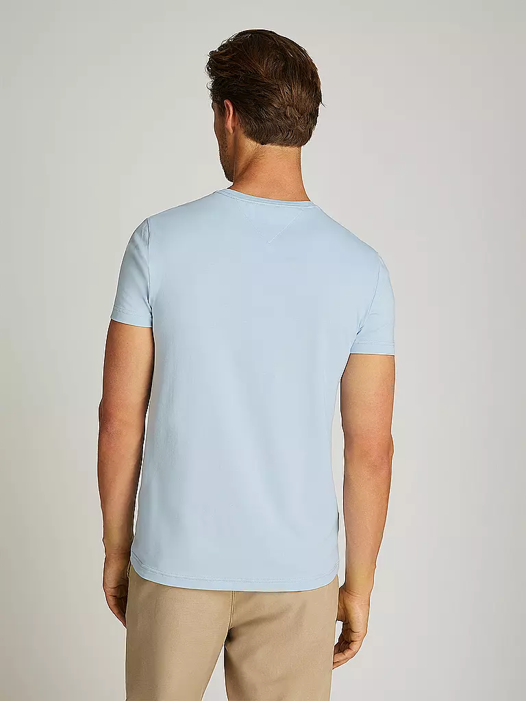 TOMMY HILFIGER | T-shirt slim fit | Blu chiaro