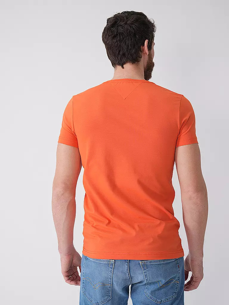TOMMY HILFIGER | T-shirt slim fit | Arancione