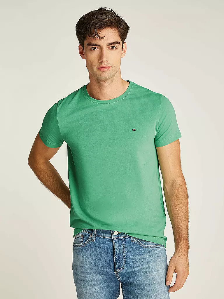 TOMMY HILFIGER | T-shirt slim fit | Verde