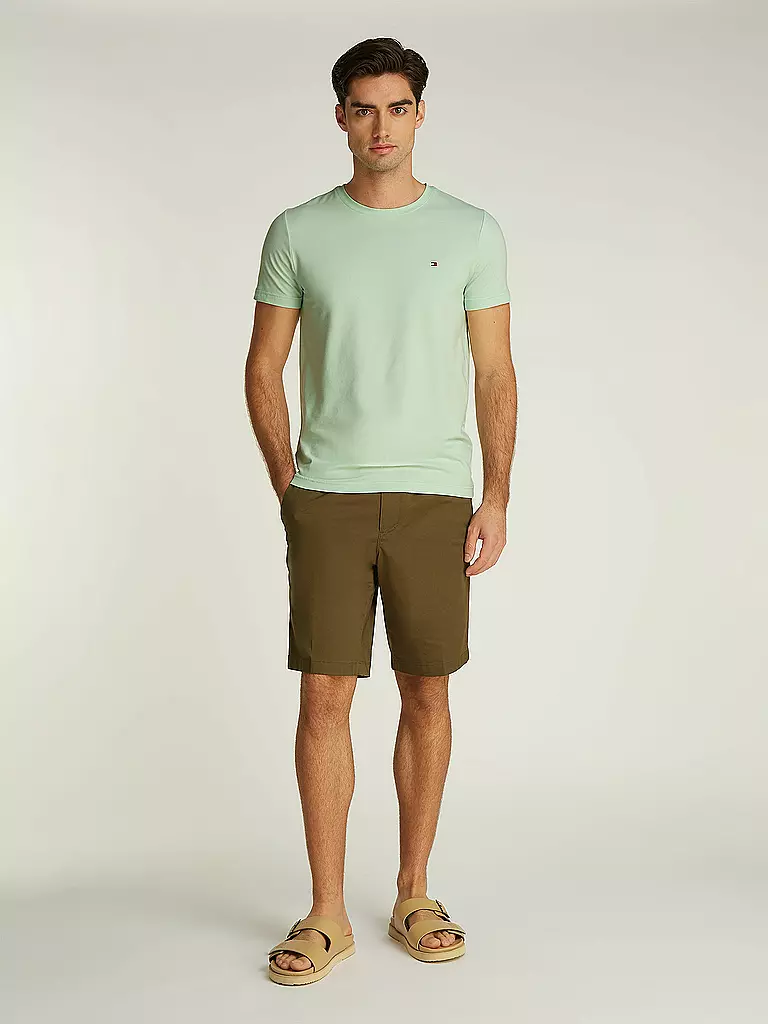 TOMMY HILFIGER | T-shirt slim fit | Verde chiaro