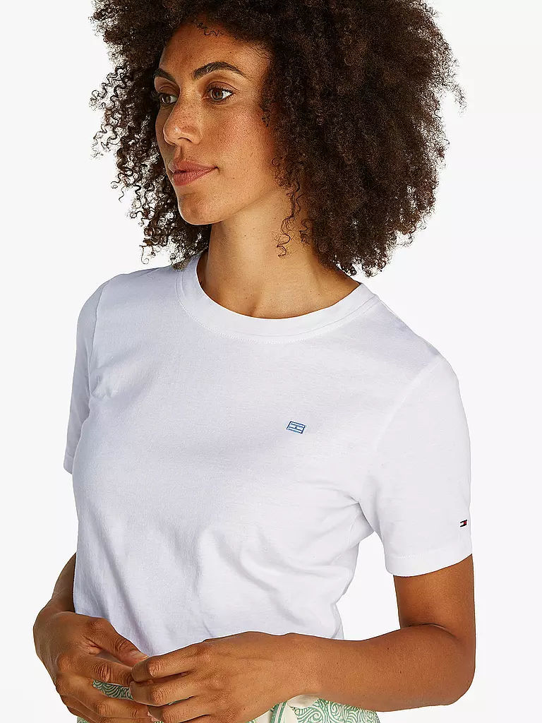 TOMMY HILFIGER | T-shirt vestibilità regular | Bianco