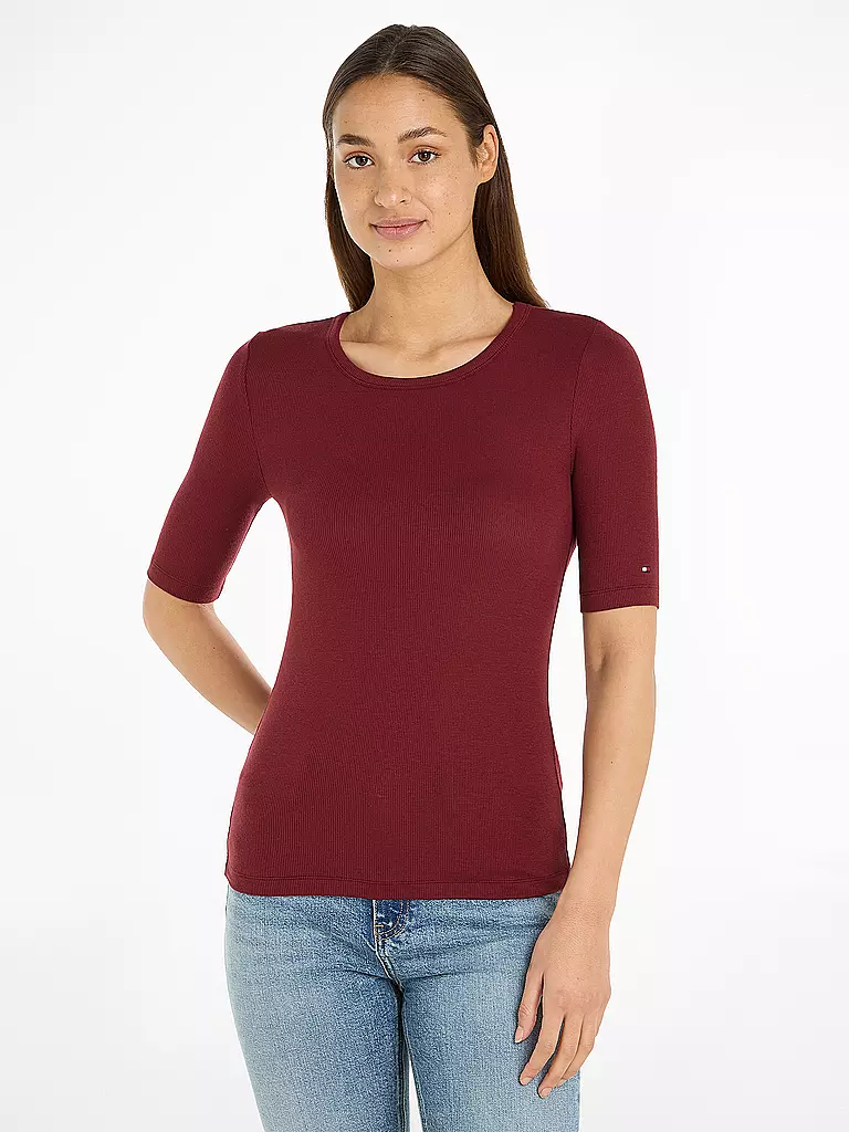TOMMY HILFIGER | T-Shirt | Rosso scuro