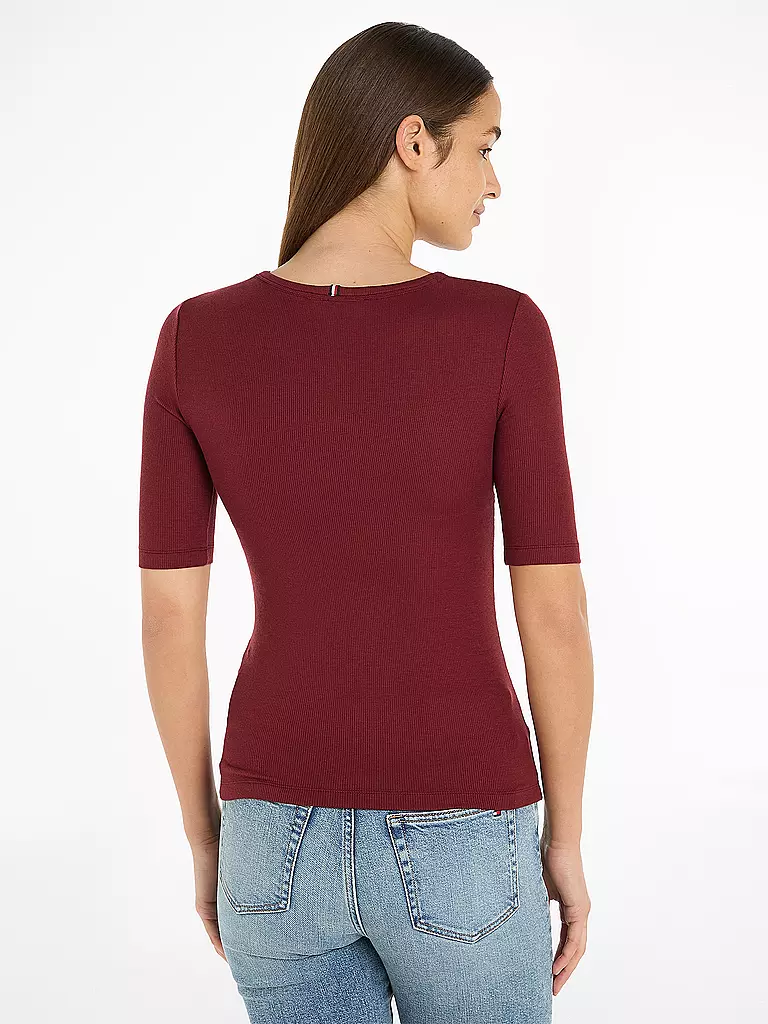TOMMY HILFIGER | T-Shirt | Rosso scuro