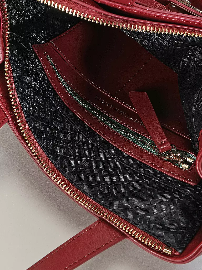 TOMMY HILFIGER | Tasche - Henkeltasche TH HERITAGE | Rosso