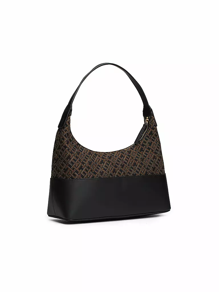 TOMMY HILFIGER | Tasche - Hobo Bag TH JACQUARD | Nero