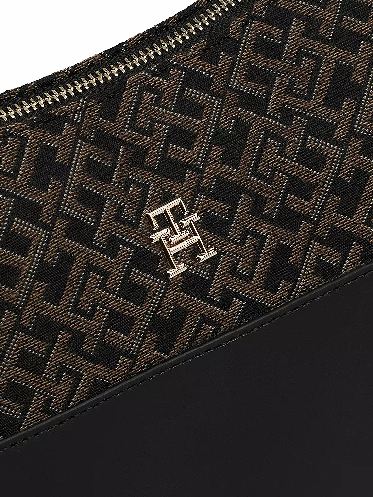 TOMMY HILFIGER | Tasche - Hobo Bag TH JACQUARD | Nero