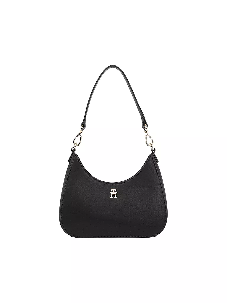 TOMMY HILFIGER | Tasche - Schultertasche TH LOGOTAPE | Nero