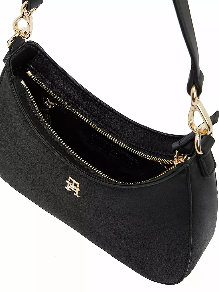 TOMMY HILFIGER | Tasche - Schultertasche TH LOGOTAPE | Nero