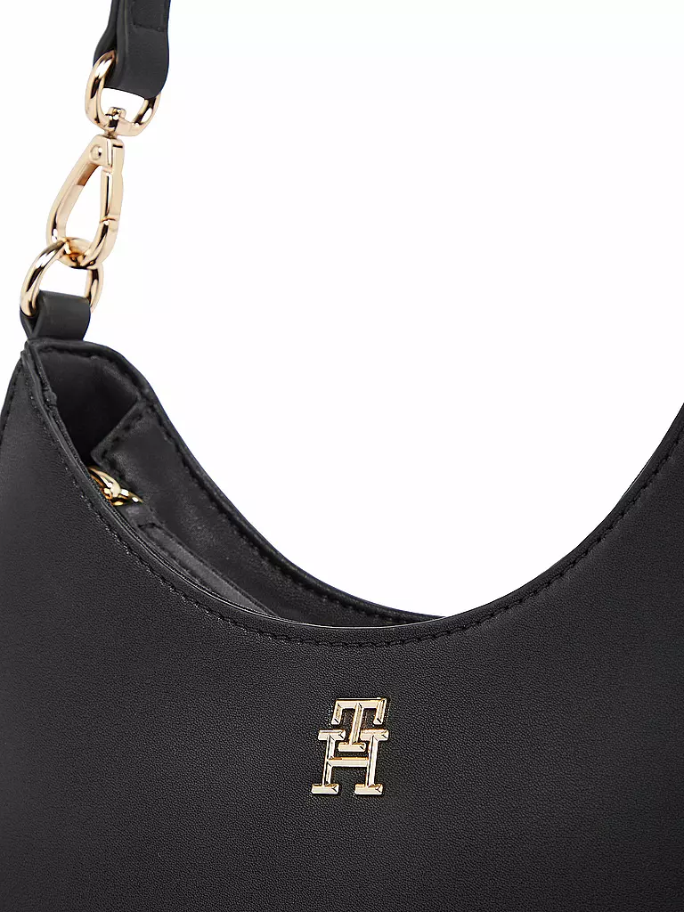 TOMMY HILFIGER | Tasche - Schultertasche TH LOGOTAPE | Nero