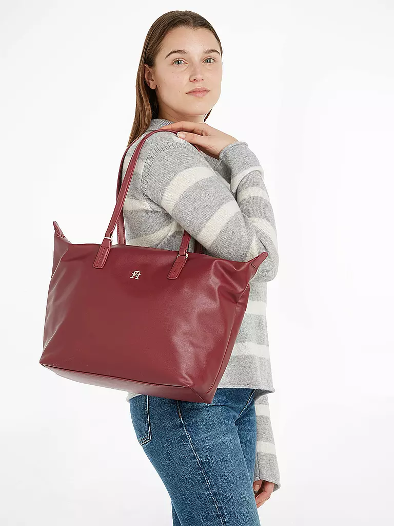 TOMMY HILFIGER | Tasche - Shopper POPPY | Rosso scuro