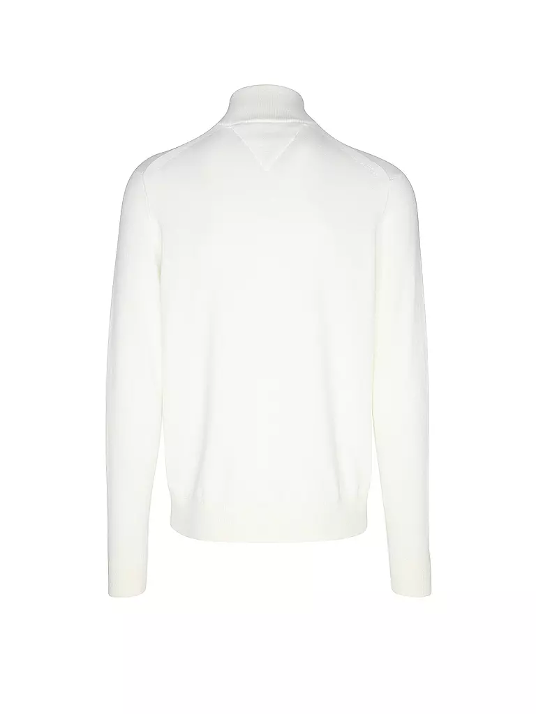 TOMMY HILFIGER | Troyer Pullover  | Bianco